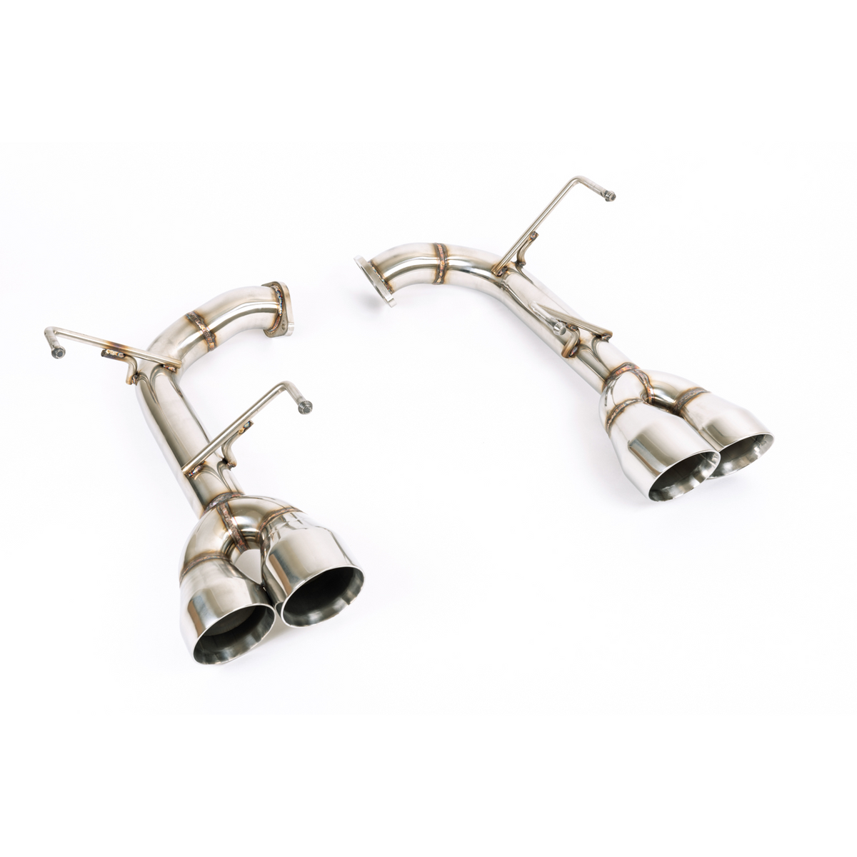 2015-21 Subaru WRX / STi Muffler Delete Axle Back 4 Inch Quad Tips Exhaust image 2