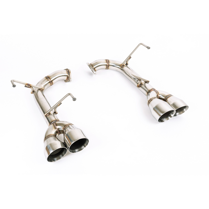 2015-21 Subaru WRX / STi Muffler Delete Axle Back 4 Inch Quad Tips Exhaust image 2