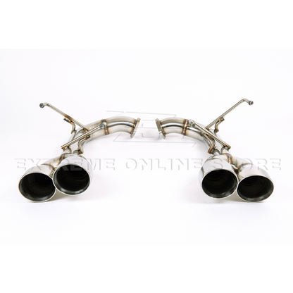 2015-21 Subaru WRX / STi Muffler Delete Axle Back 4 Inch Quad Tips Exhaust image 9