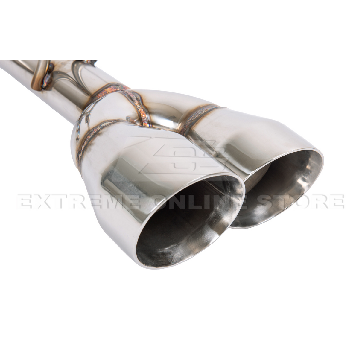 2015-21 Subaru WRX / STi Muffler Delete Axle Back 4 Inch Quad Tips Exhaust image 10