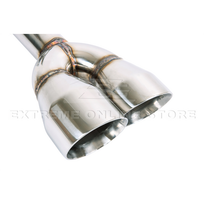 2015-21 Subaru WRX / STi Muffler Delete Axle Back 4 Inch Quad Tips Exhaust image 11
