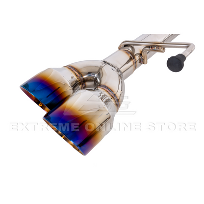 2015-21 Subaru WRX / STi Axle Back Quad Burnt Tips Exhaust image 11
