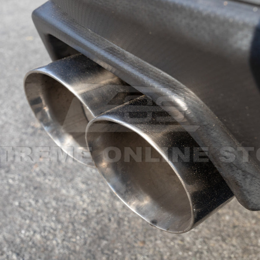 2015-21 Subaru WRX / STi Muffler Delete Axle Back 4 Inch Quad Tips Exhaust image 4