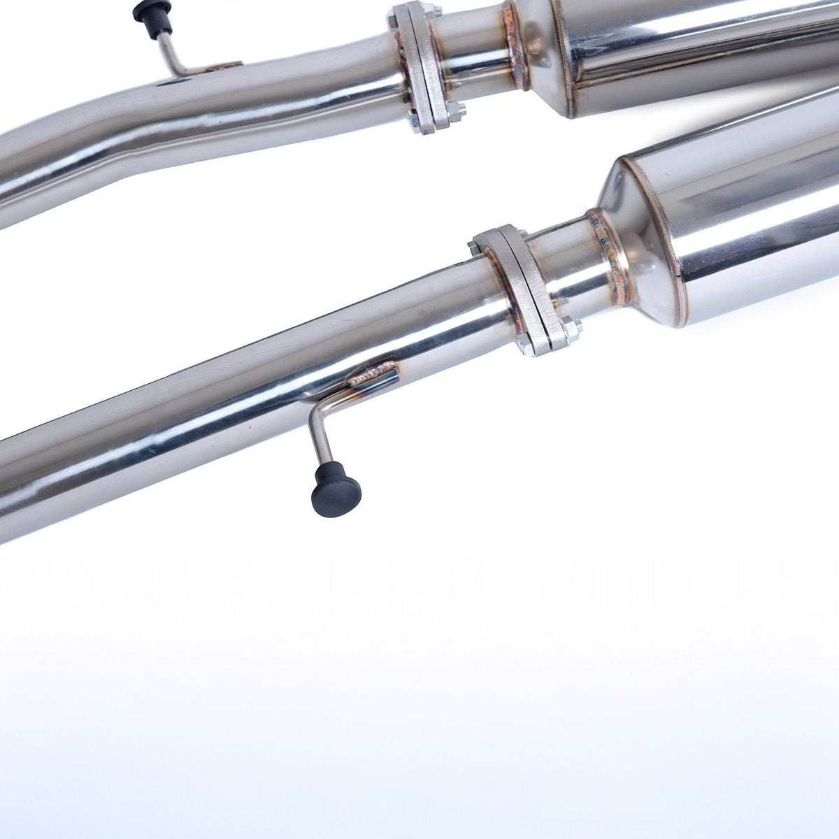 2017-Up Infiniti Q50 Full Cat-Back Dual Tips Exhaust Kit image 2