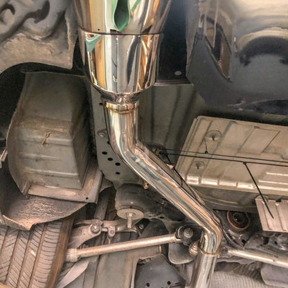 2017-Up Infiniti Q50 Full Cat-Back Dual Tips Exhaust Kit image 4
