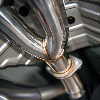 2017-Up Infiniti Q50 Full Cat-Back Dual Tips Exhaust Kit image 8