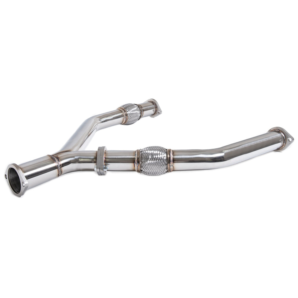 2017-Up Infiniti Q50 Full Cat-Back Dual Tips Exhaust Kit image 3