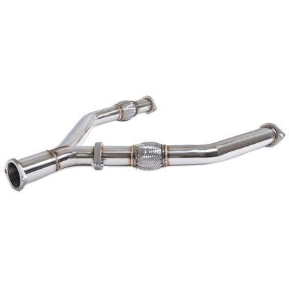 2017-Up Infiniti Q50 Full Cat-Back Dual Tips Exhaust Kit image 3