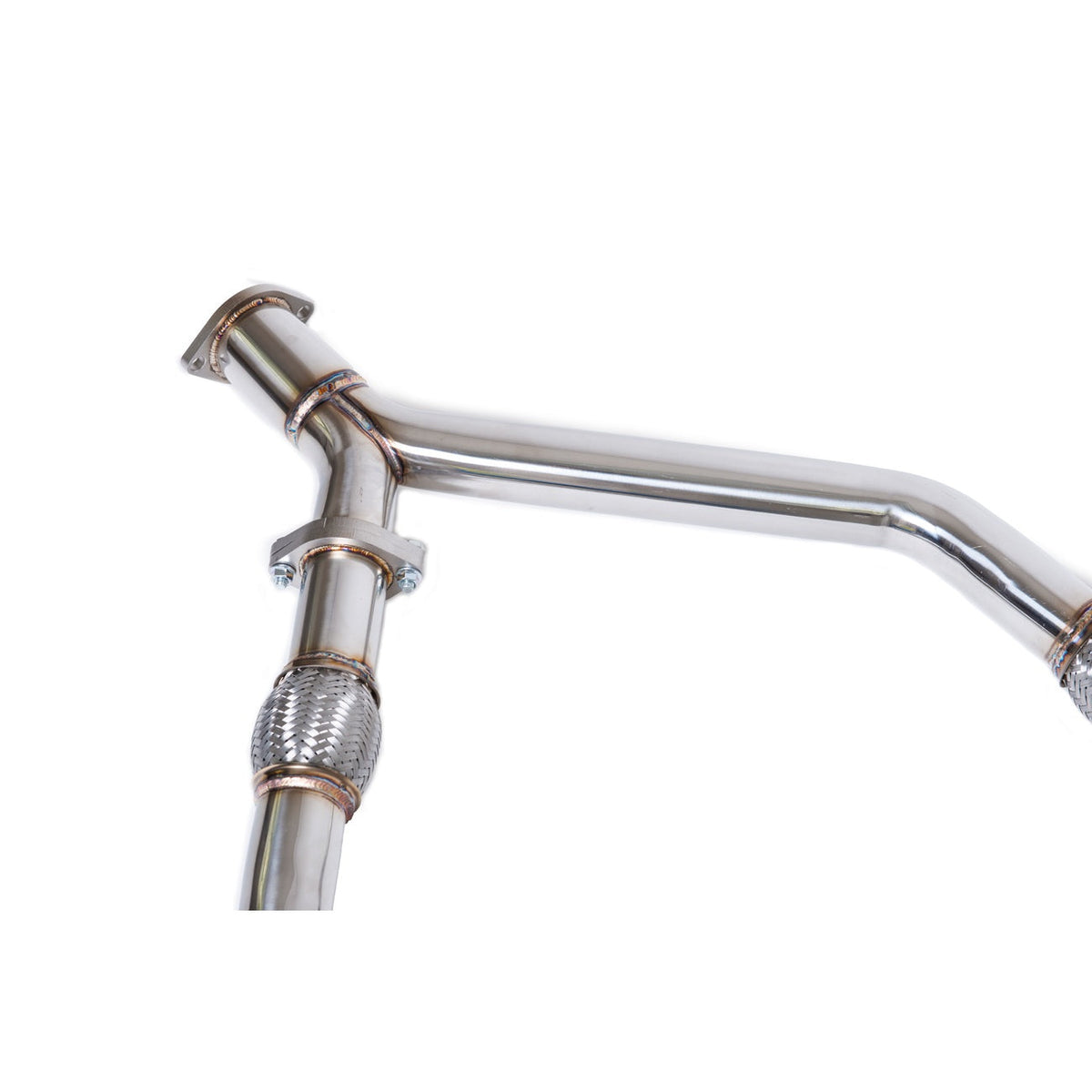 2017-Up Infiniti Q50 Full Cat-Back Dual Tips Exhaust Kit image 9