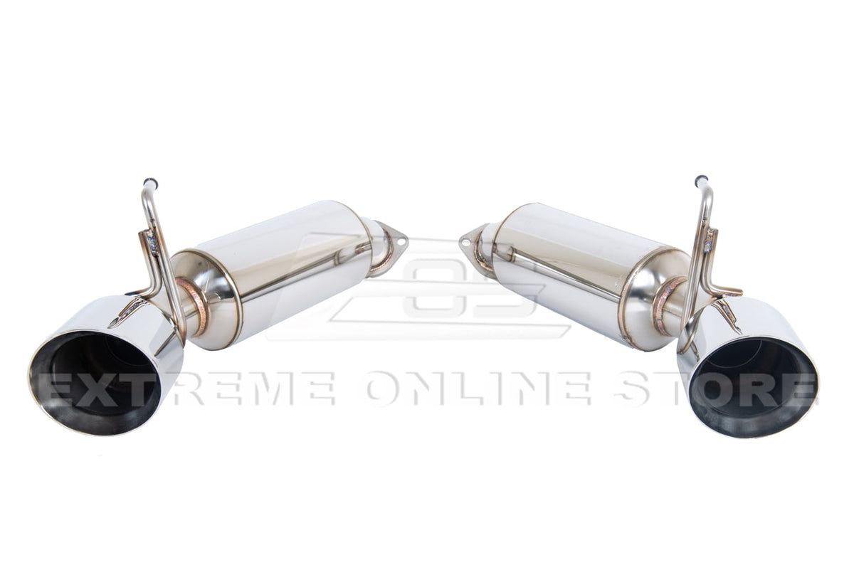 Nissan 370Z | Infiniti Q60 | G37 Coupe Axle Back 4.5 Dual Tips Exhaust image 14