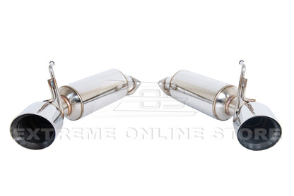 Nissan 370Z | Infiniti Q60 | G37 Coupe Axle Back 4.5 Dual Tips Exhaust image 14