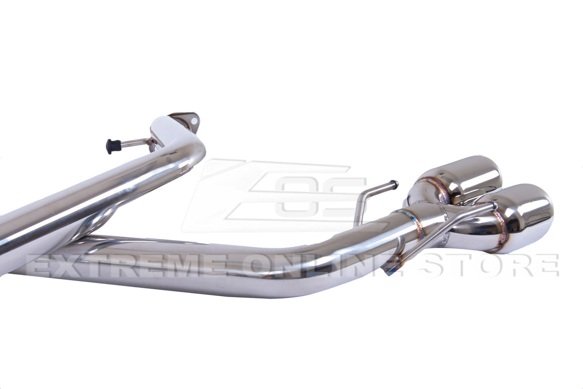 2015-Up Lexus RC200t 300 350 Muffler Delete Axle Back Quad Tips Exhaust image 27