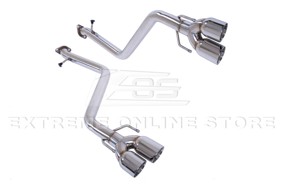 2015-Up Lexus RC200t 300 350 Muffler Delete Axle Back Quad Tips Exhaust image 28
