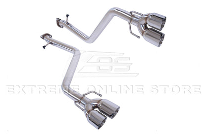2015-Up Lexus RC200t 300 350 Muffler Delete Axle Back Quad Tips Exhaust image 28