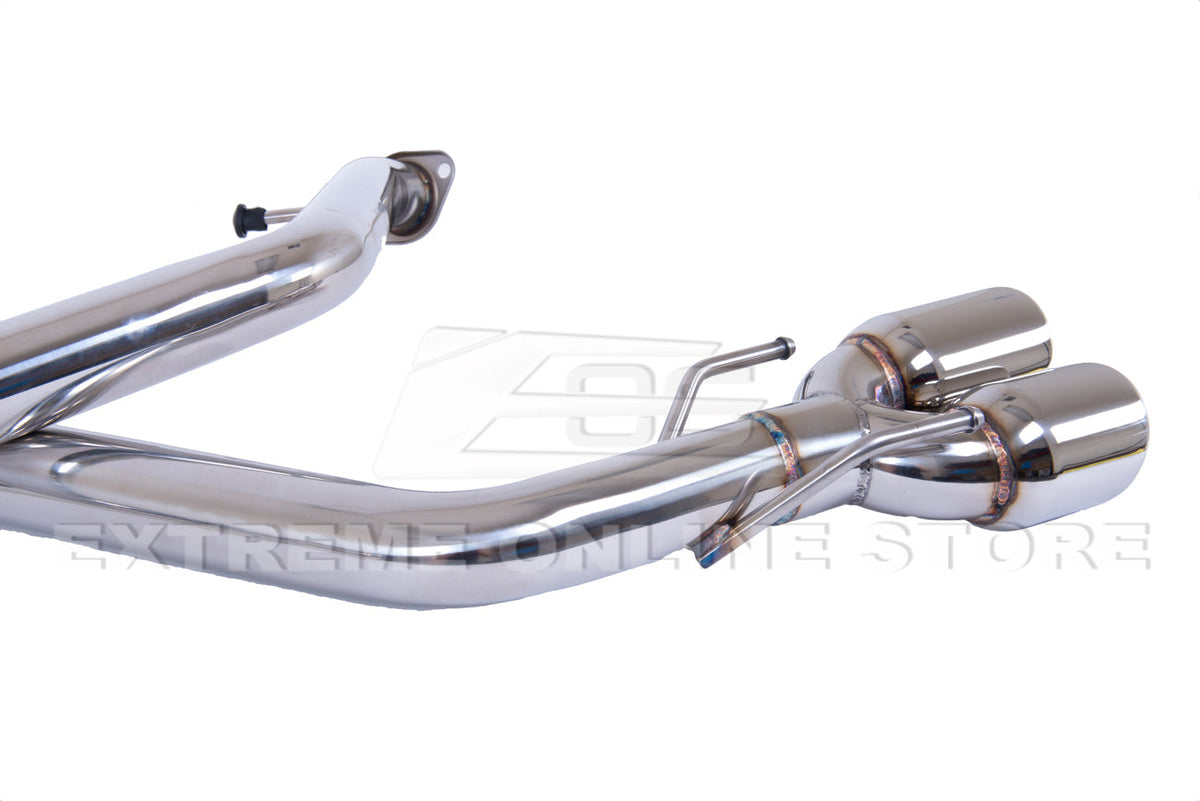 2015-Up Lexus RC200t 300 350 Muffler Delete Axle Back Quad Tips Exhaust image 24