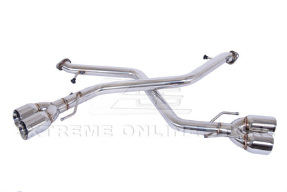 2015-Up Lexus RC200t 300 350 Muffler Delete Axle Back Quad Tips Exhaust image 26