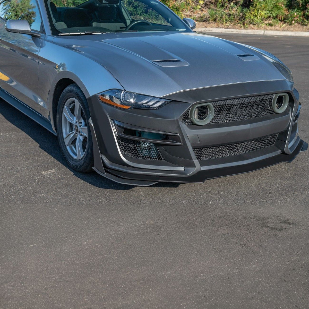 2018-2023 Ford Mustang GT500 Style Full Bumper Conversion Kit image 6