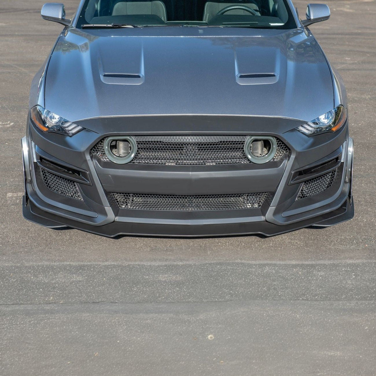 2018-2023 Ford Mustang GT500 Style Full Bumper Conversion Kit image 8
