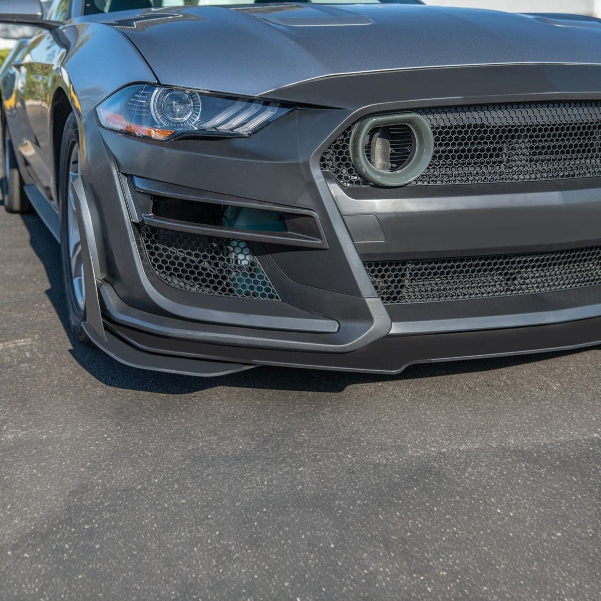 2018-2023 Ford Mustang GT500 Style Full Bumper Conversion Kit image 10