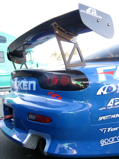 GTC-300 67" Carbon Fiber Adjustable Wing - Mazda RX7 FD