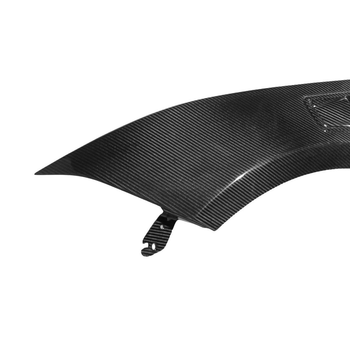 2018-2023 Ford Mustang Dry Carbon Fiber GT500 Style Side Vented Fender Pair image 12