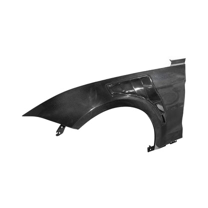 2018-2023 Ford Mustang Dry Carbon Fiber GT500 Style Side Vented Fender Pair image 13