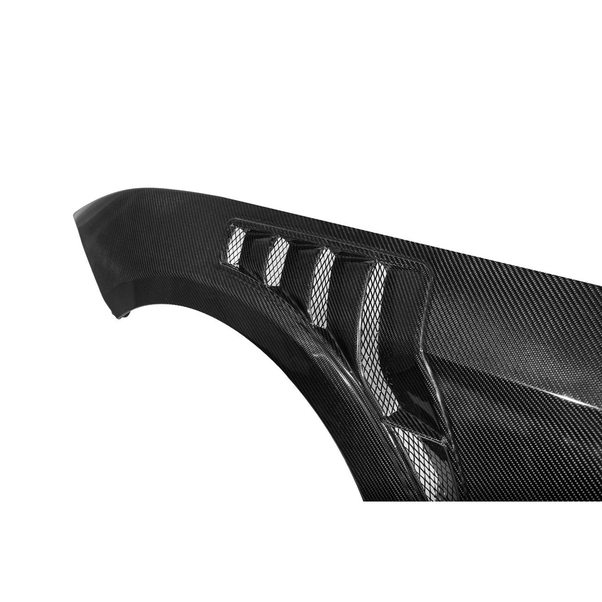 2018-2023 Ford Mustang Dry Carbon Fiber GT500 Style Side Vented Fender Pair image 15