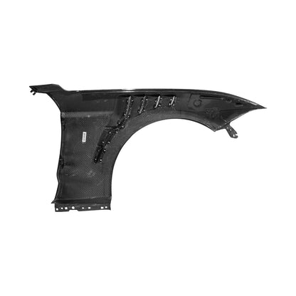 2018-2023 Ford Mustang Dry Carbon Fiber GT500 Style Side Vented Fender Pair image 16