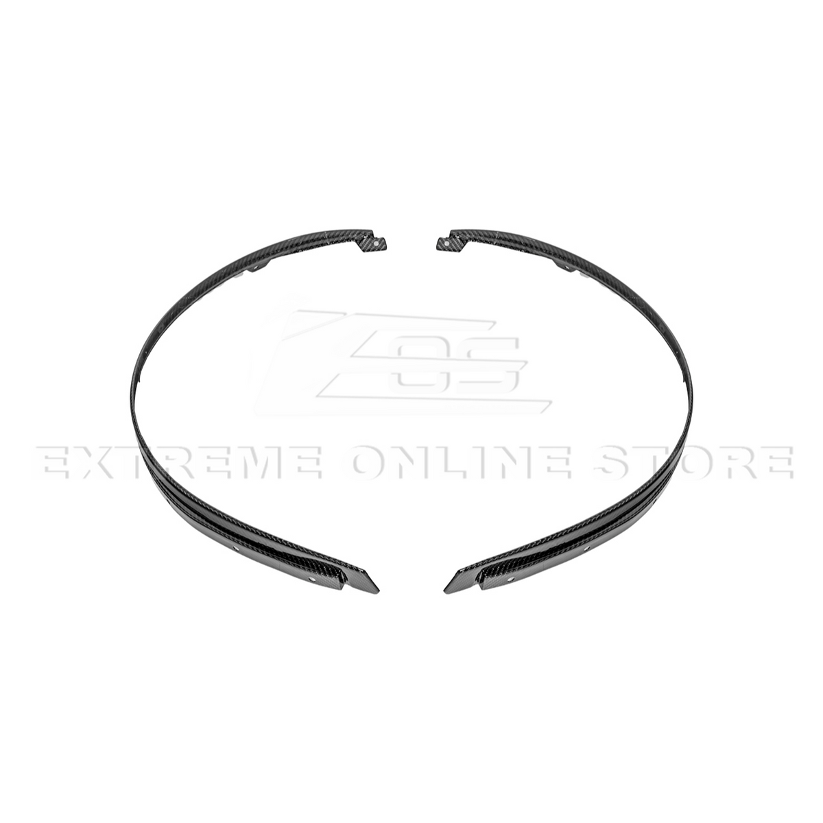 2024+ Ford Mustang DRY CARBON FIBER Fender Flares Mud Flap image 22