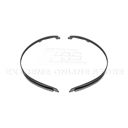 2024+ Ford Mustang DRY CARBON FIBER Fender Flares Mud Flap image 22