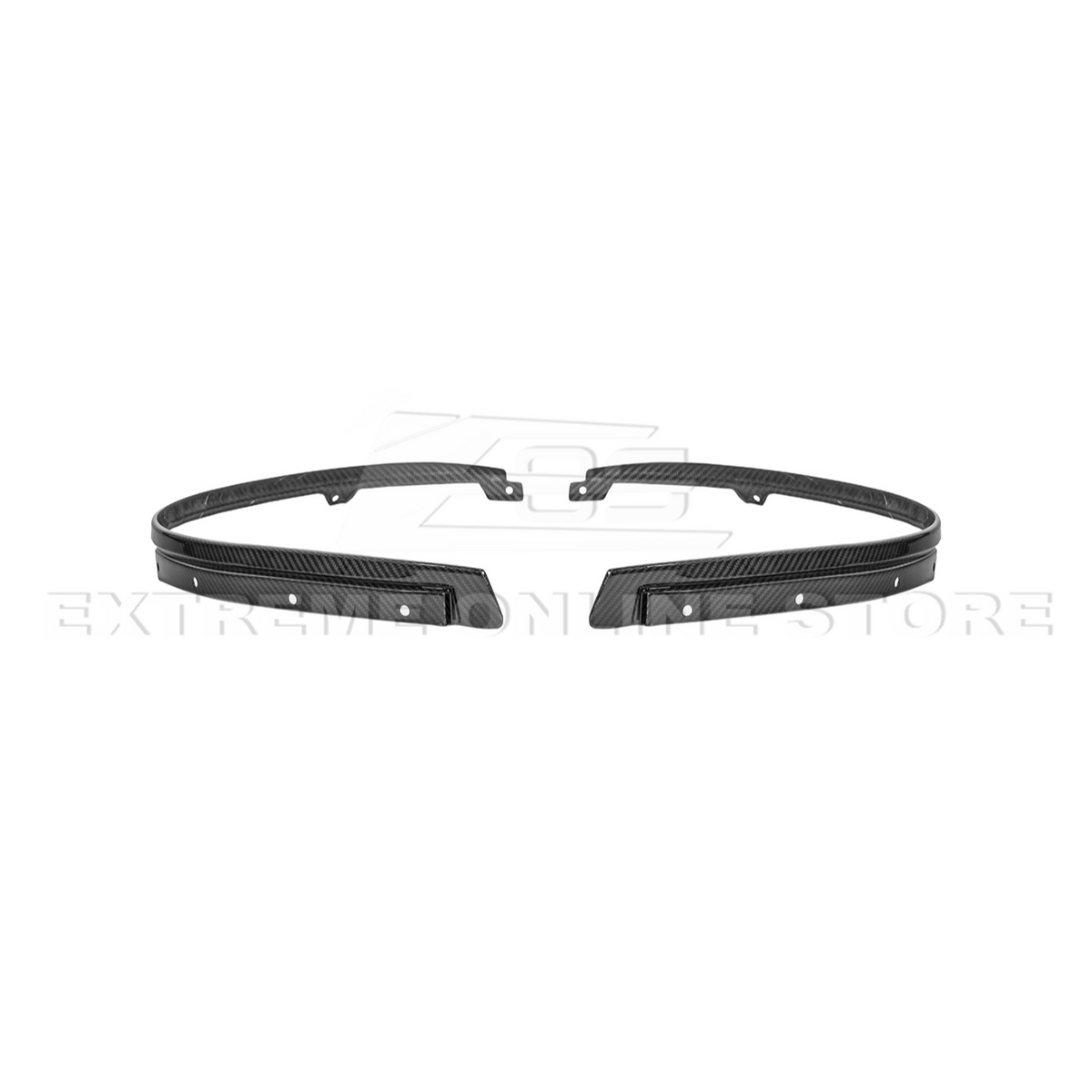 2024+ Ford Mustang DRY CARBON FIBER Fender Flares Mud Flap image 23