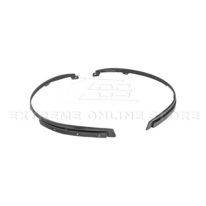 2024+ Ford Mustang DRY CARBON FIBER Fender Flares Mud Flap image 24