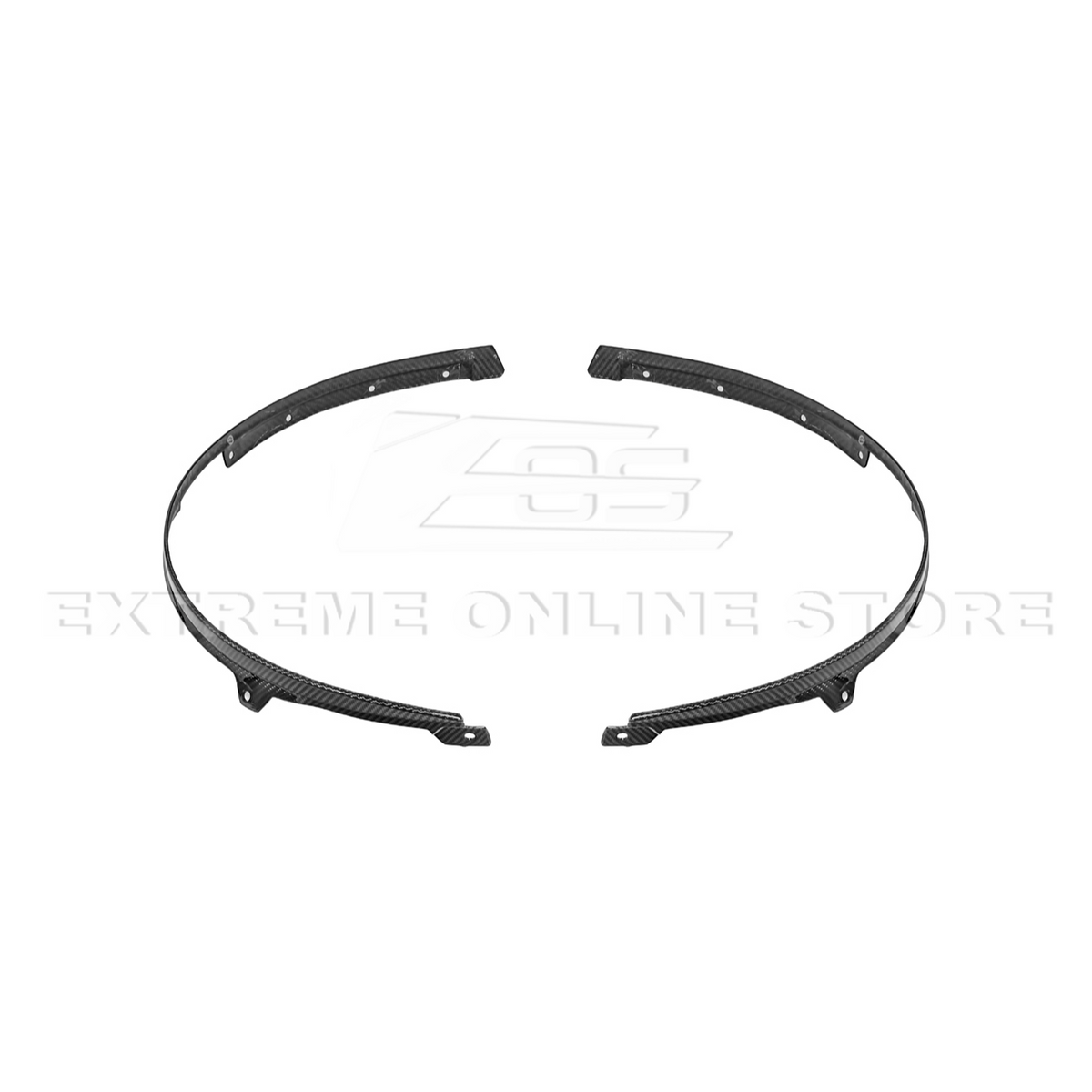 2024+ Ford Mustang DRY CARBON FIBER Fender Flares Mud Flap image 37