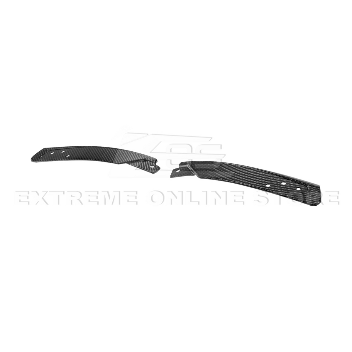 2024+ Ford Mustang DRY CARBON FIBER Fender Flares Mud Flap image 61