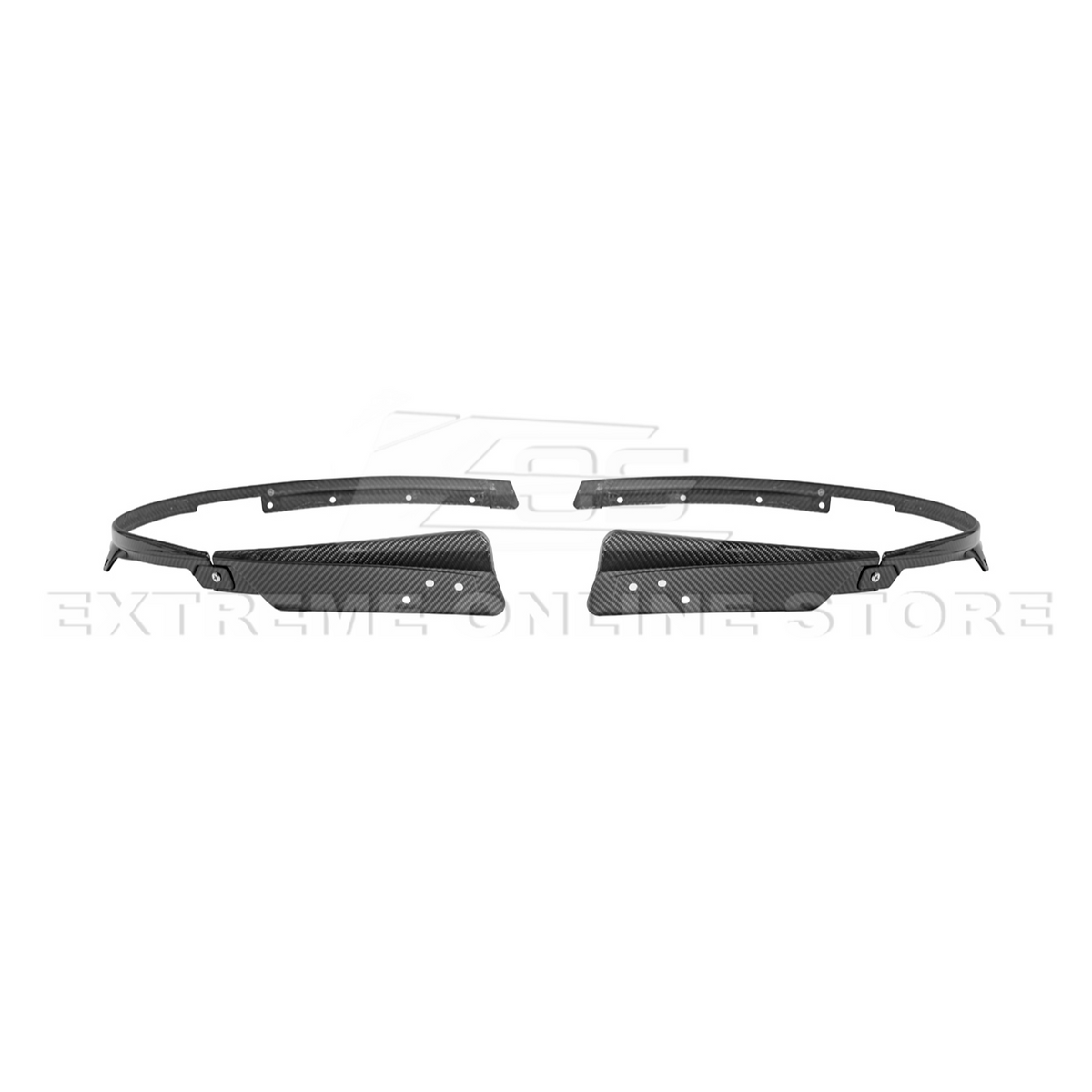 2024+ Ford Mustang DRY CARBON FIBER Fender Flares Mud Flap image 27