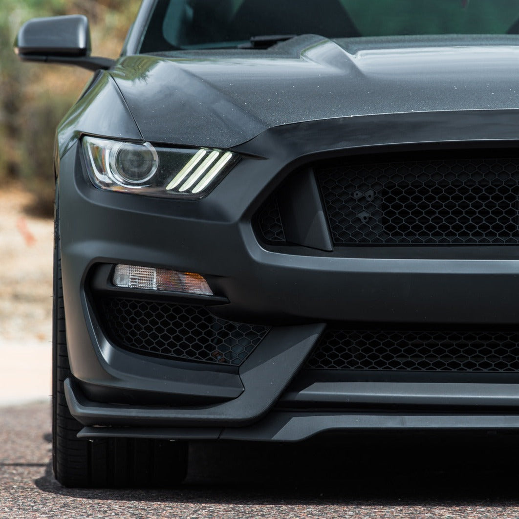2015-17 Ford Mustang GT350 Conversion Front Bumper Kit image 16