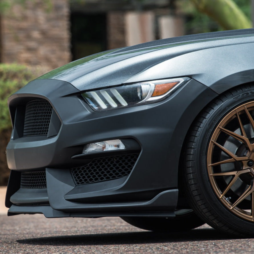 2015-17 Ford Mustang GT350 Conversion Front Bumper Kit image 18