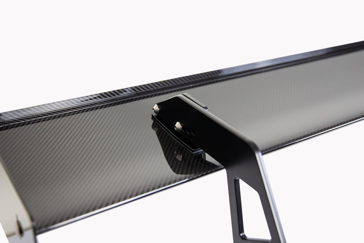 GT-250 Carbon Fiber Swan Neck Wing- 2017-2021 Honda FK8 Civic Type R