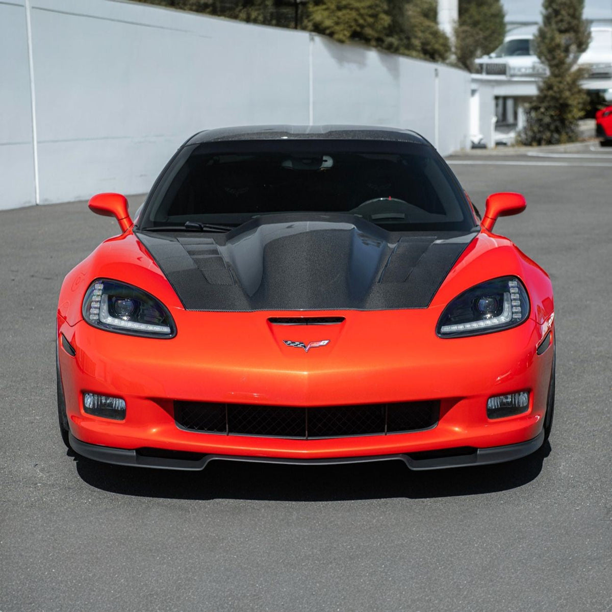 Corvette C6 ZRA1 Style Front Bumper Lip Splitter image 5