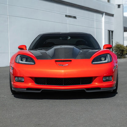Corvette C6 ZRA1 Style Front Bumper Lip Splitter image 8