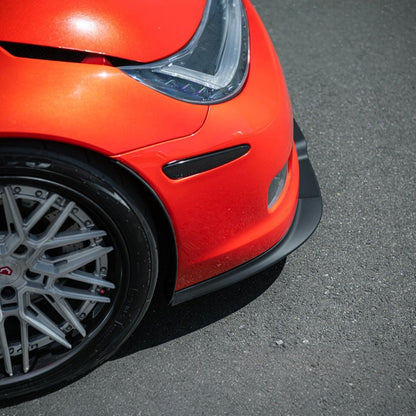 Corvette C6 ZRA1 Style Front Bumper Lip Splitter image 11
