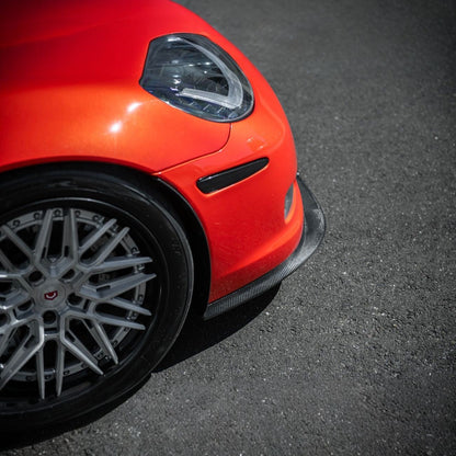 Corvette C6 ZRA1 Style Front Bumper Lip Splitter image 18