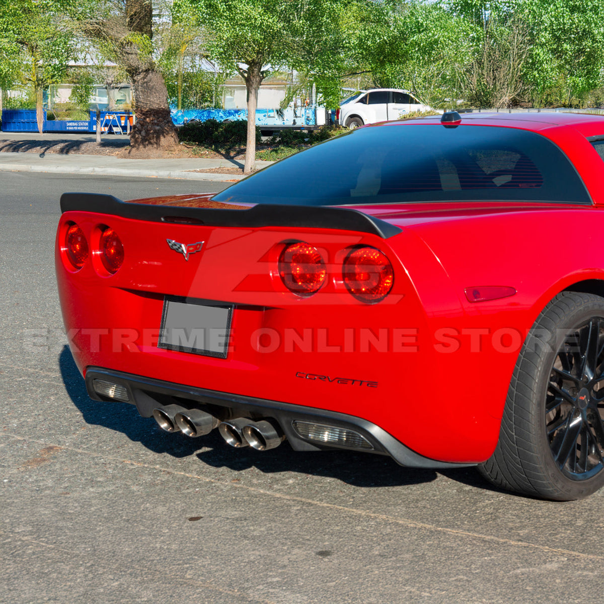 Blemished / Outlet - Corvette C6 ZR1 Extended Rear Trunk Spoiler image 20