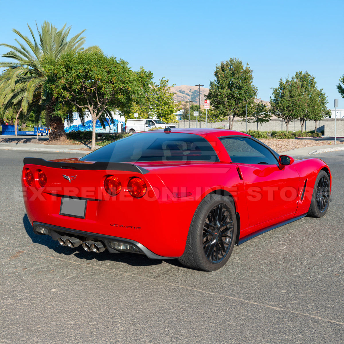 Corvette C6 ZR1 Extended Rear Trunk Spoiler image 10