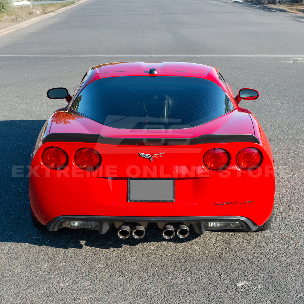 Corvette C6 ZR1 Extended Rear Trunk Spoiler image 6