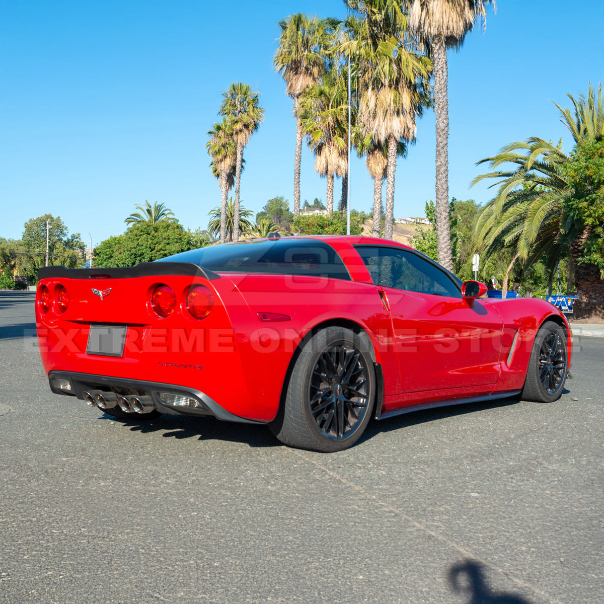 Corvette C6 ZR1 Extended Rear Trunk Spoiler image 8