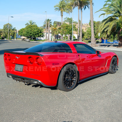 Corvette C6 ZR1 Extended Rear Trunk Spoiler image 9