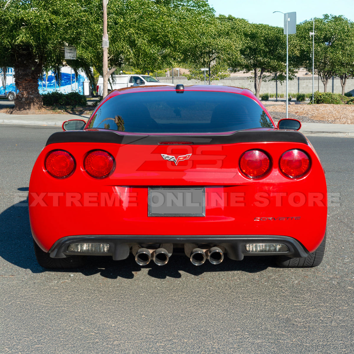 Corvette C6 ZR1 Extended Rear Trunk Spoiler image 5