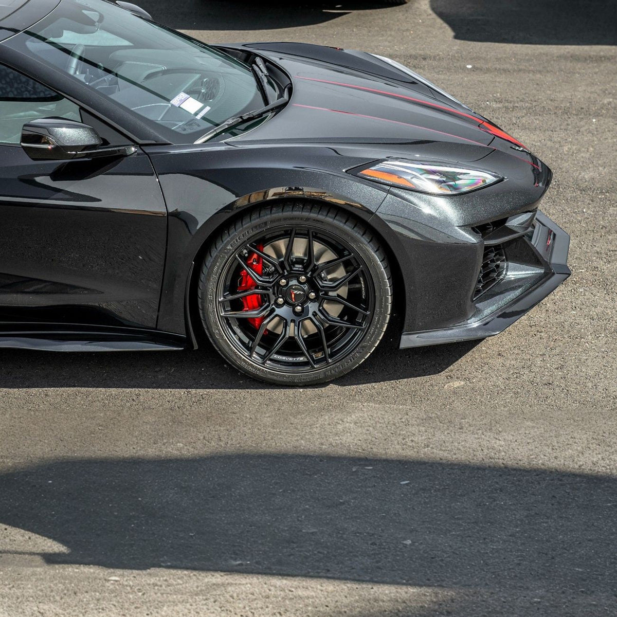 Corvette C8 Z06 / E-Ray DRY CARBON FIBER Front Splitter [Z07 Package] image 88