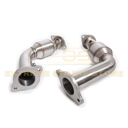 2009-15 Cadillac CTS-V High Flow Cat Exhaust Front Pipe image 1
